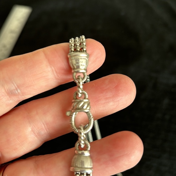 Judith Ripka 3 stand necklace - Picture 6 of 7